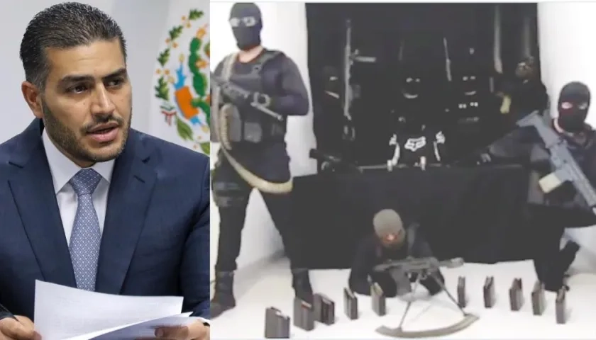  Omar García Harfuch es amenazado en un video.
