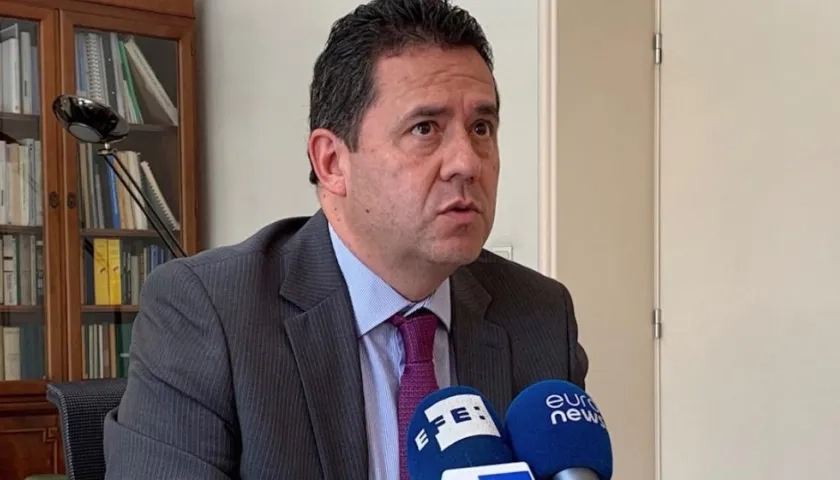 Gerente saliente de Colombia con la frontera de Venezuela, Felipe Muñoz.