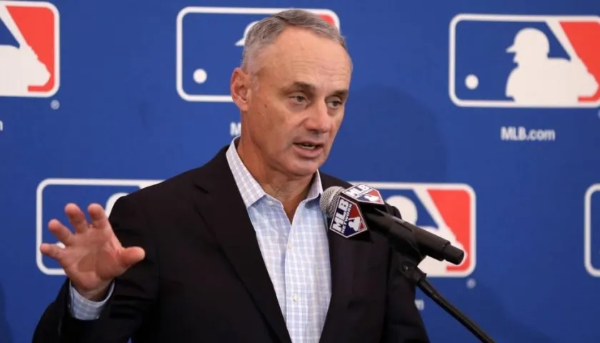 Rob Manfred, comisionado de las Grandes Ligas.