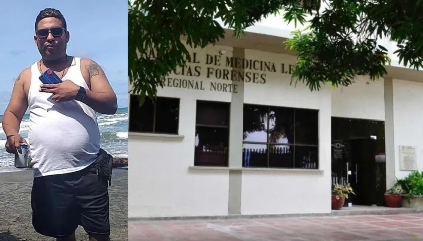 El cuerpo de Edinson Vergara De Ávila fue llevado a Medicina Legal.