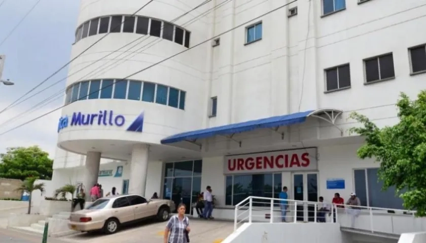 La víctima llegó sin signos vitales a la Clínica Murillo.