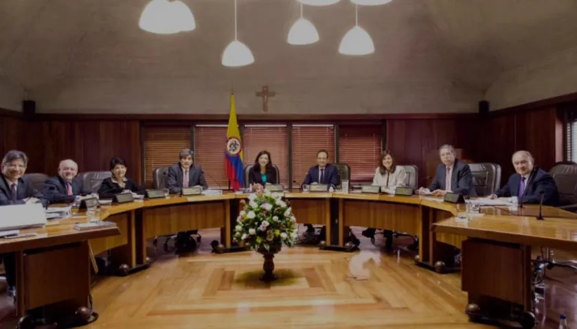 Magistrados de la Corte Constitucional.