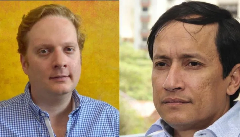 Rachid Náder Orfale y Alberto Escolar.