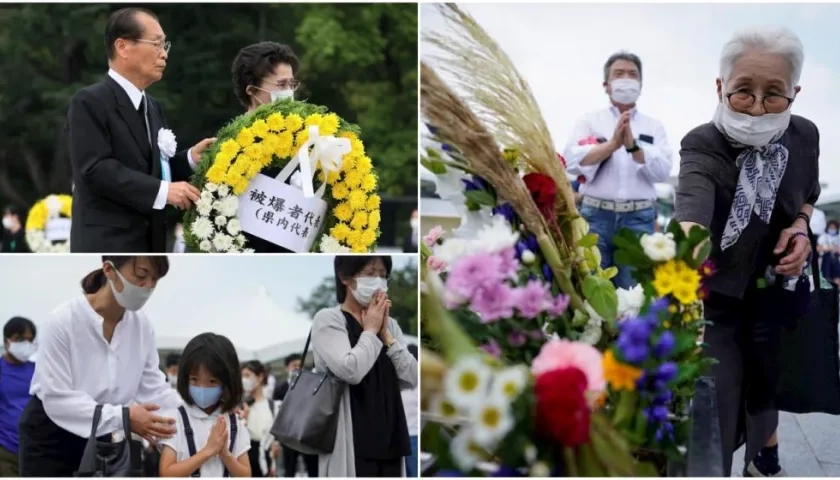 Actos de conmemoración en Japón.