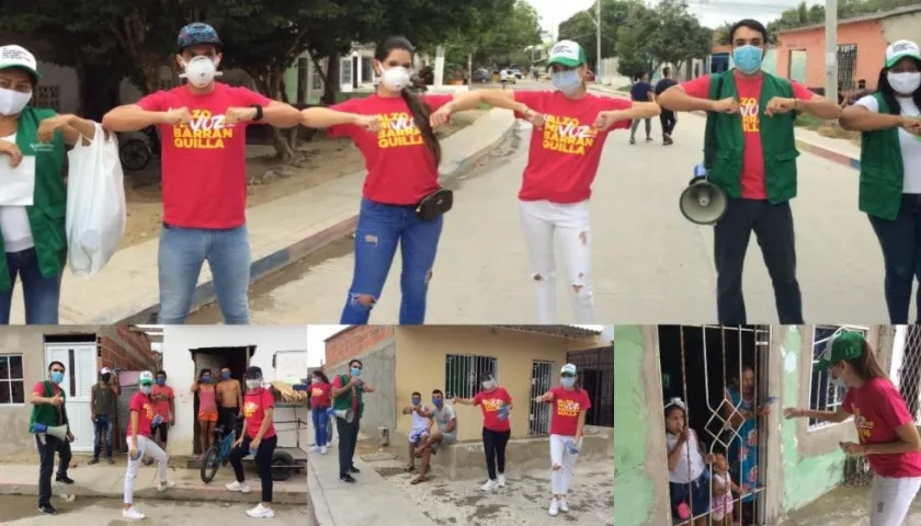 Movimiento cívico 'Alzo mi voz por Barranquilla'.