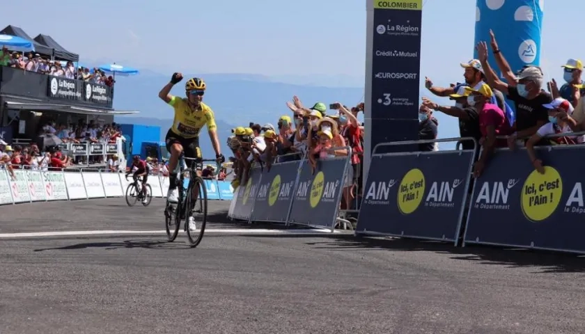 El esloveno Primoz Roglic.