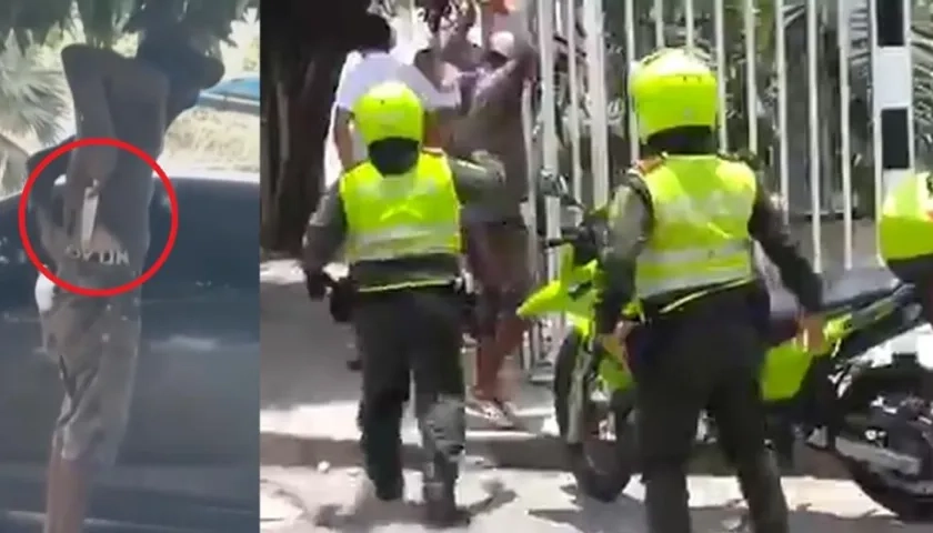 Imágenes del operativo.