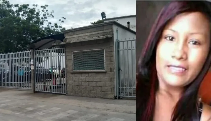 Merys Polo Barcasnegras ingresó sin signos vitales a la Clínica Adela de Char de Soledad.