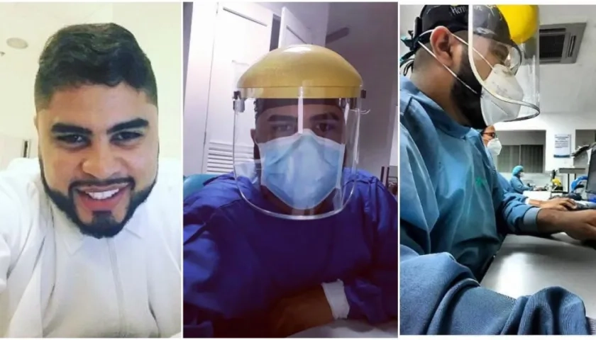 Elvin Hernández Vega, enfermero fallecido.