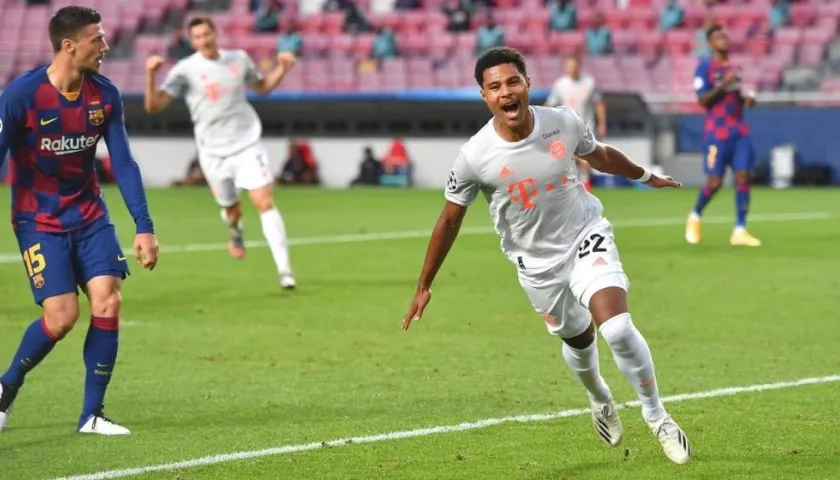 El extremo del Bayern Múnich, Serge Gnabry.