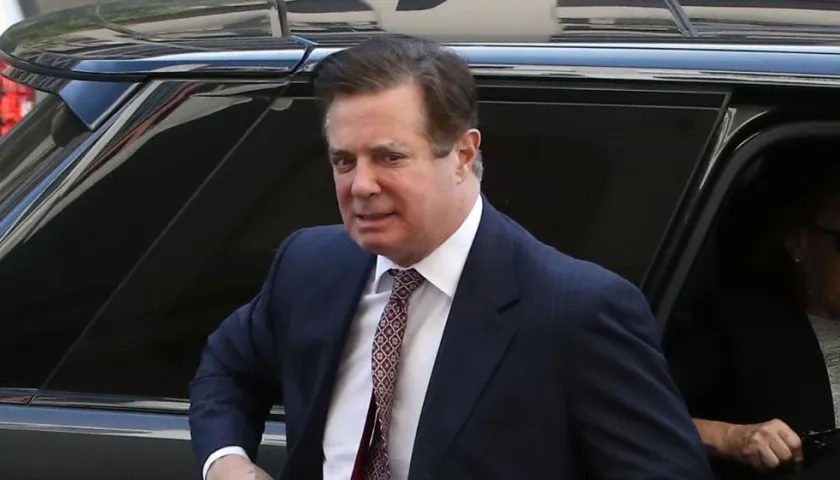 Paul Manafort tiene detención domiciliaria.