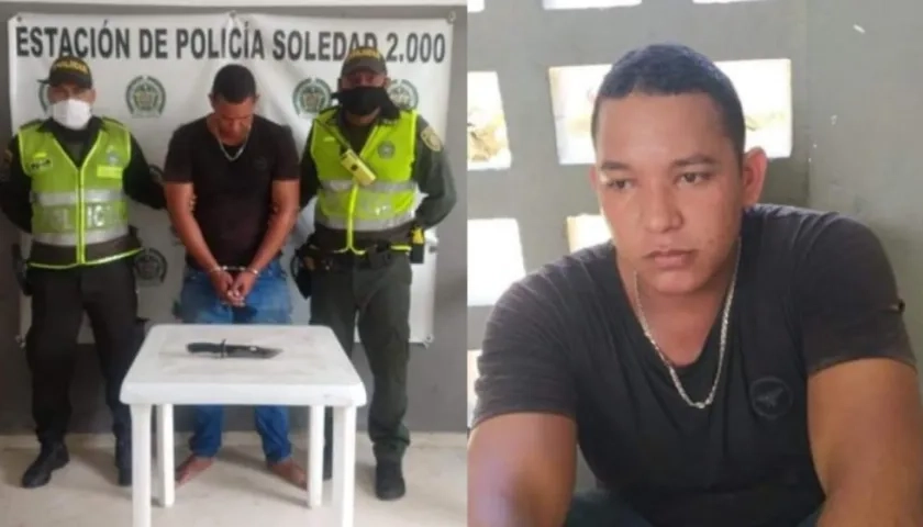 Franklin Rafael Buzón Jiménez cuando fue capturado.