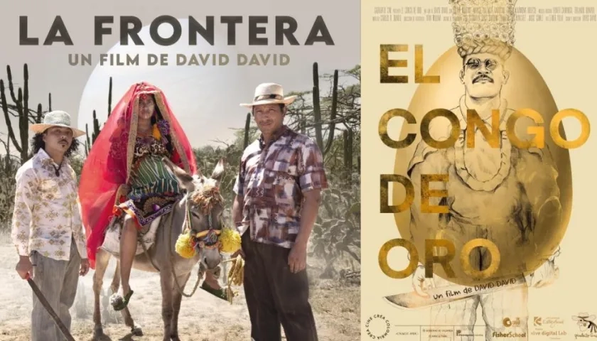 Imágenes de 'La Frontera' y 'El Congo de Oro'.