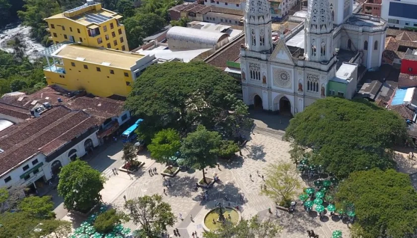 Panorámica de Andes, Antioquia.
