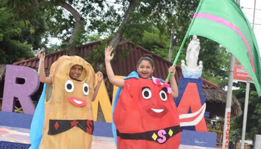 Personajes de la jornada en Baranoa.