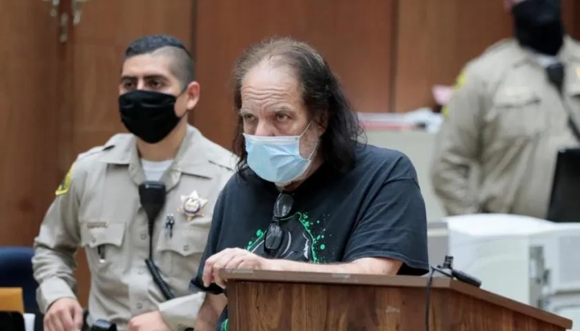 El actor pornográfico Ron Jeremy, de 67 años.