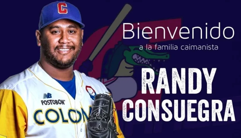 El lanzador Randy Consuegra.