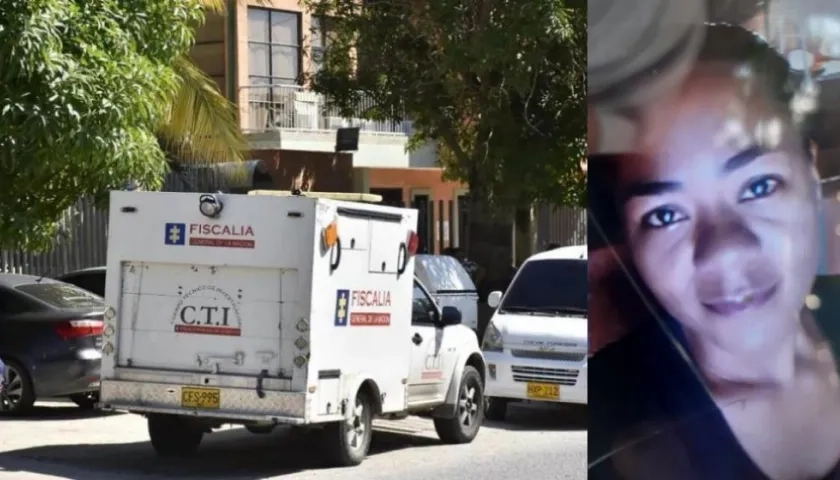 El cuerpo de Kelly Carolina Pérez Trigos fue llevado a Medicina Legal.