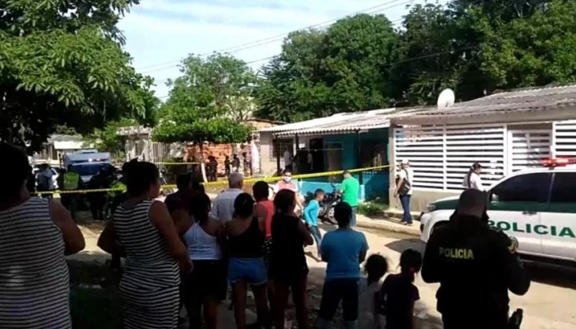 Eduardo José Campbell Alfaro murió en la sala de la casa a donde había llegado. 