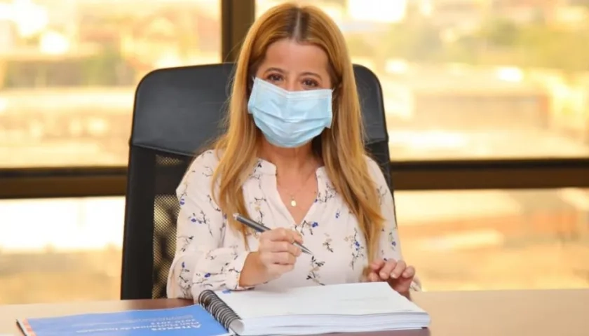 Elsa Noguera, gobernadora del Atlántico.