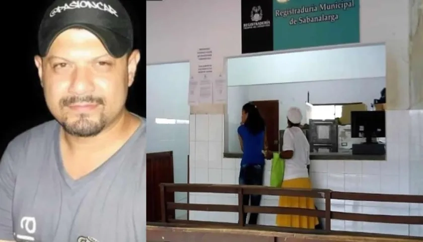 Nicolás Javier Molina De la Hoz, registrador fallecido por coronavirus.