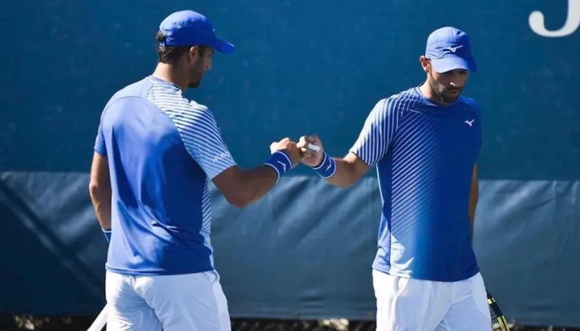 Cabal y Farah, tenistas colombianos.