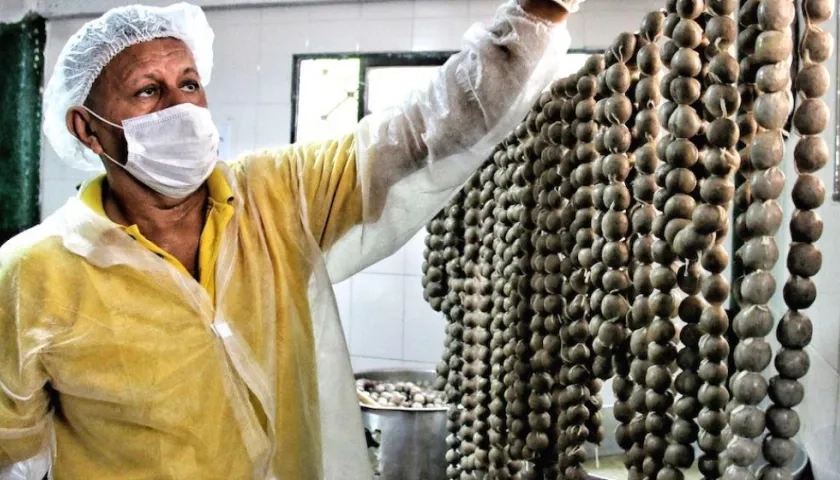 Las atractivas butifarras de Soledad.