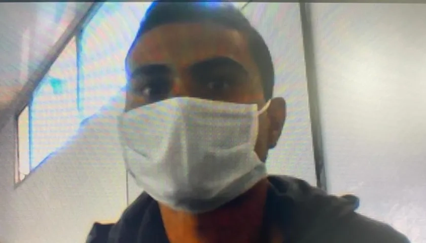 Deimer Díaz, en audiencia virtual