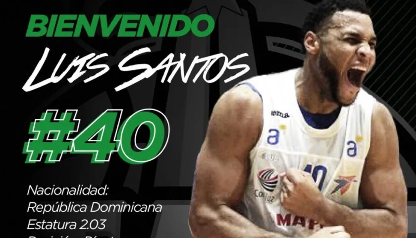 El dominicano Luis Santos.