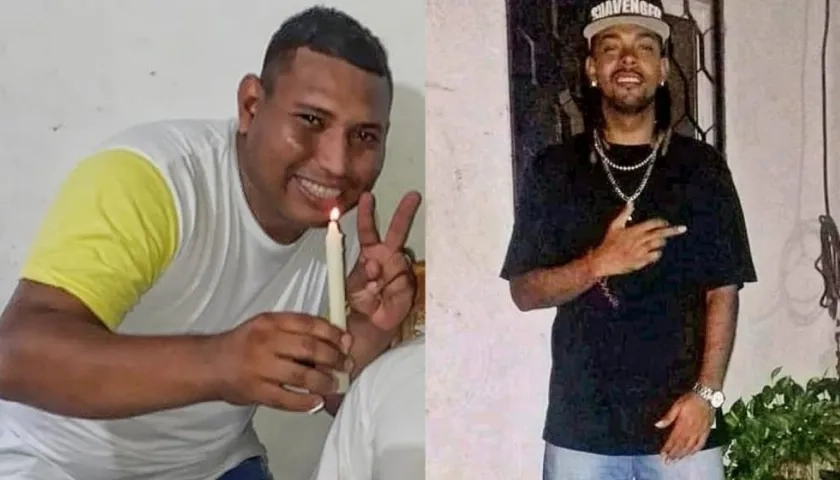 Fernando Ortega Ospino, de 33 años; y su cuñado Meisson David Avila Prenth, de 29 años.