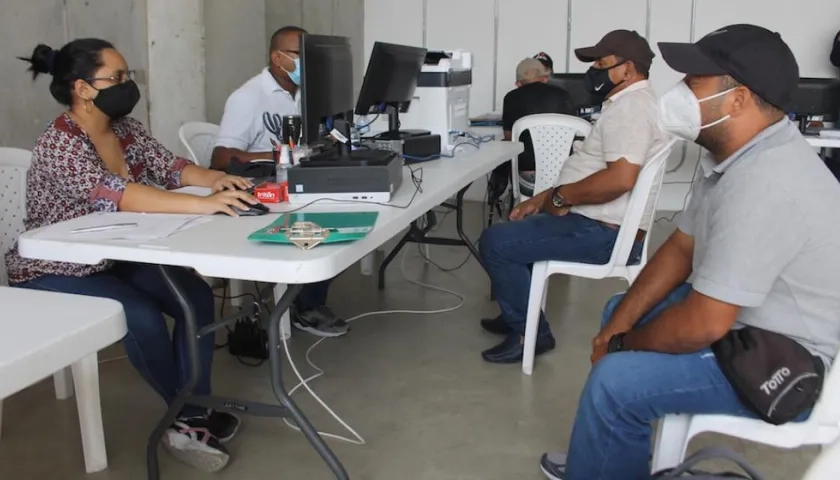 Las jornadas se cumplen atendiendo los protocolos de bioseguridad.