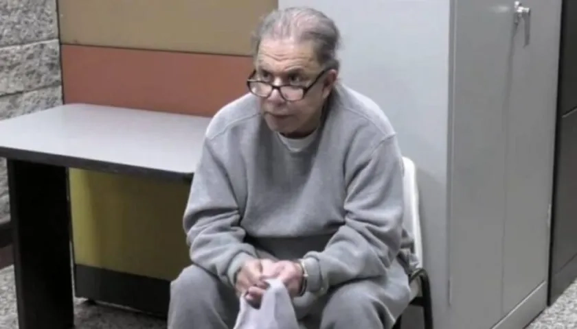 'Beto' Rentería en su deportación a Colombia en 2018.