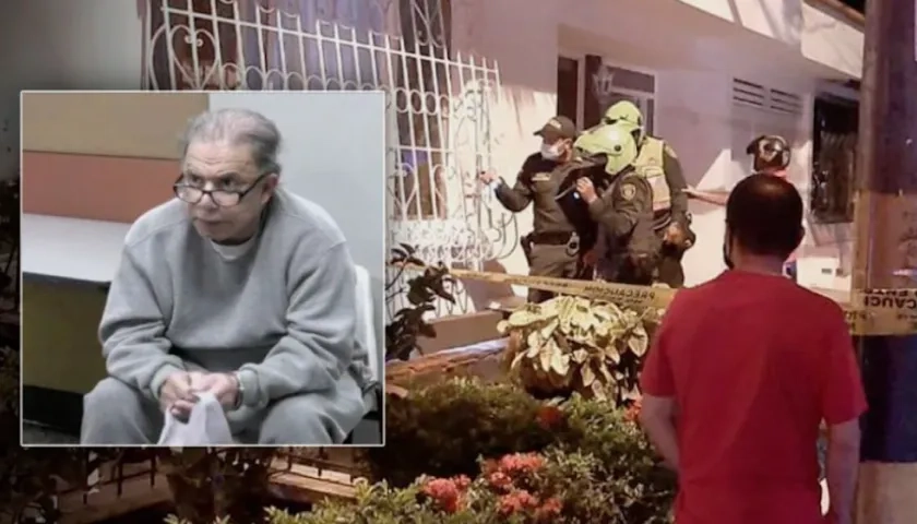 En esta casa fue asesinado el último jefe del cartel del norte del Valle.