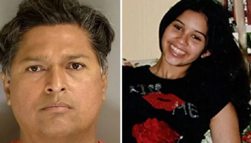 Raúl Mata, acusado por el homicidio de Dilcia Mejía, de 16 años, hace 16 años.