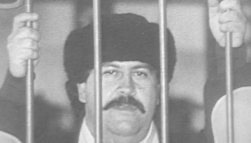 El narcotraficante Pablo Escobar Gaviria.