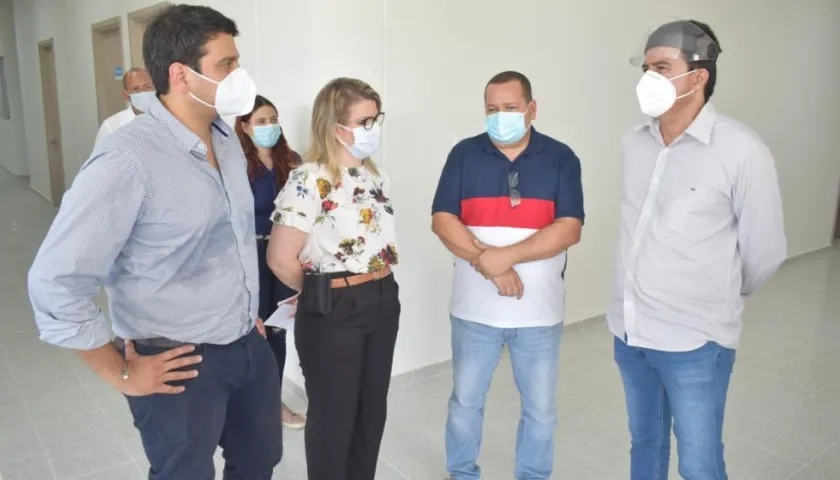 Recorrido en el Hospital La Misericordia.