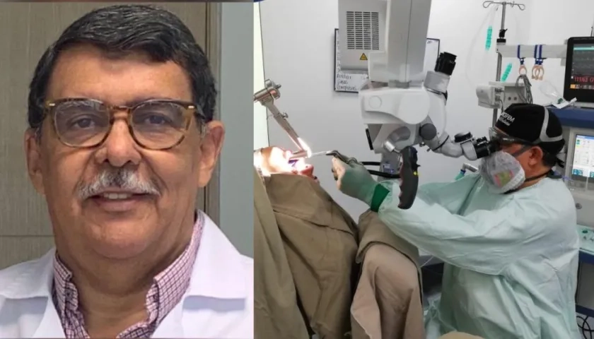 Antonio Ballestas Morales, otorrino barranquillero.