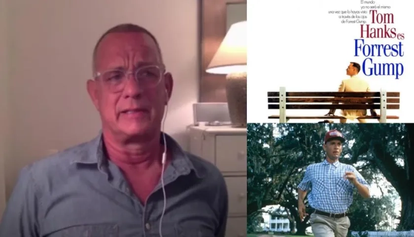 Tom Hanks en una entrevista reveló los detalles de Forrest Gump.