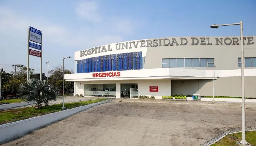 Madre e hijo fueron llevados al Hospital Universidad del Norte