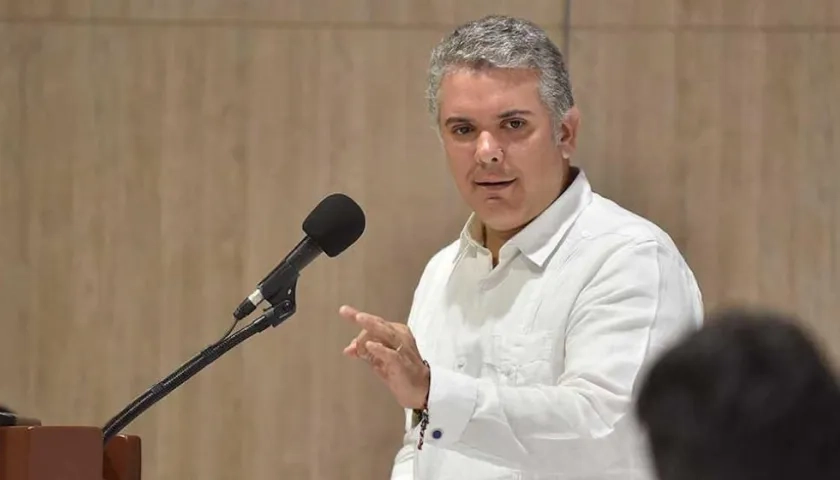 Iván Duque, Presidente de Colombia.