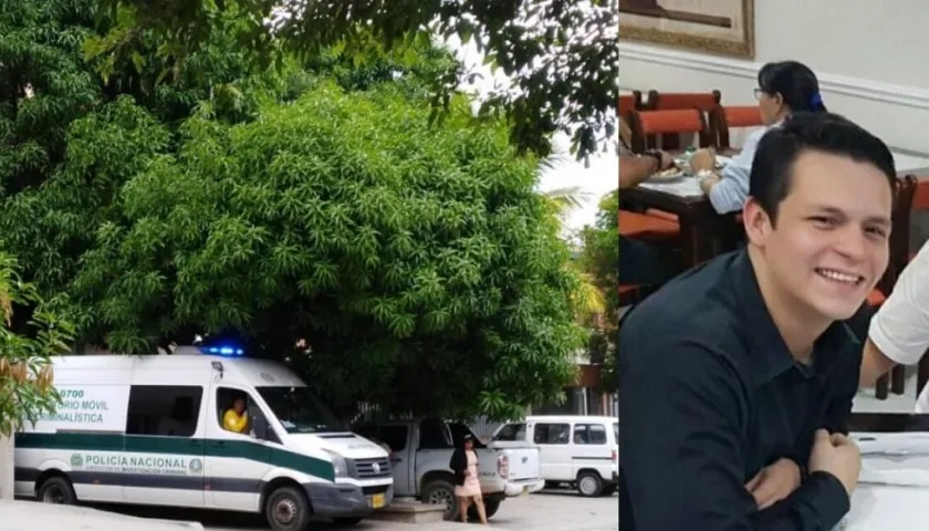 Saúl Andrés Orjuela Rayo fue llevado a Medicina Legal. 