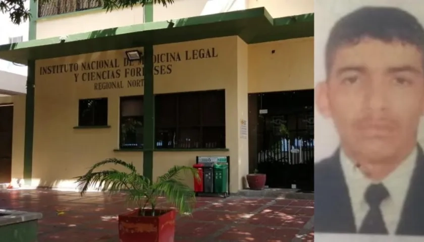 El cadáver de Mauricio Caldera Zapata permanece en Medicina Legal. 