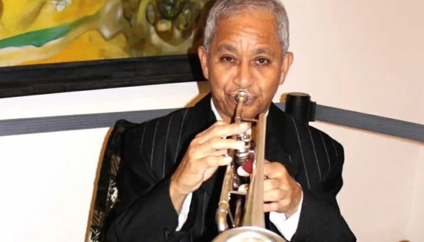 El trompetista Héctor Zarzuela (Q.E.P.D.).