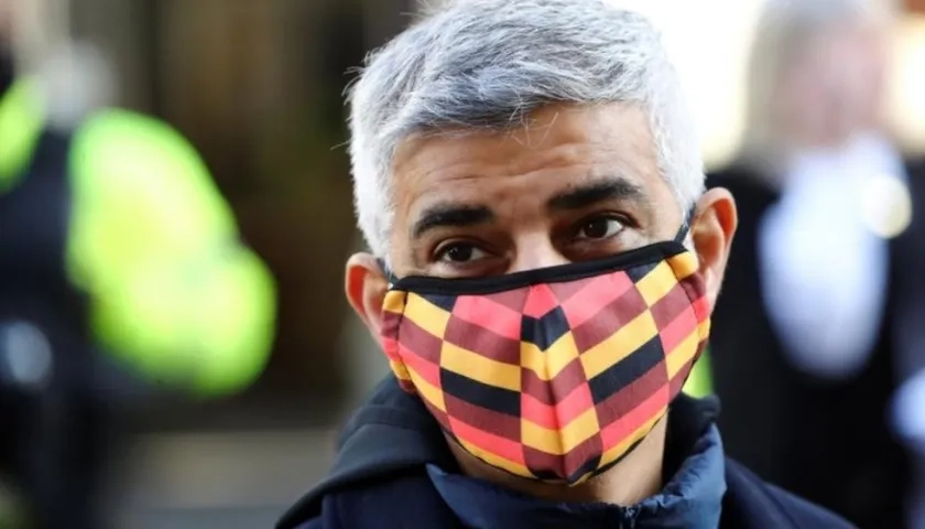 Sadiq Khan, alcalde de Londres.