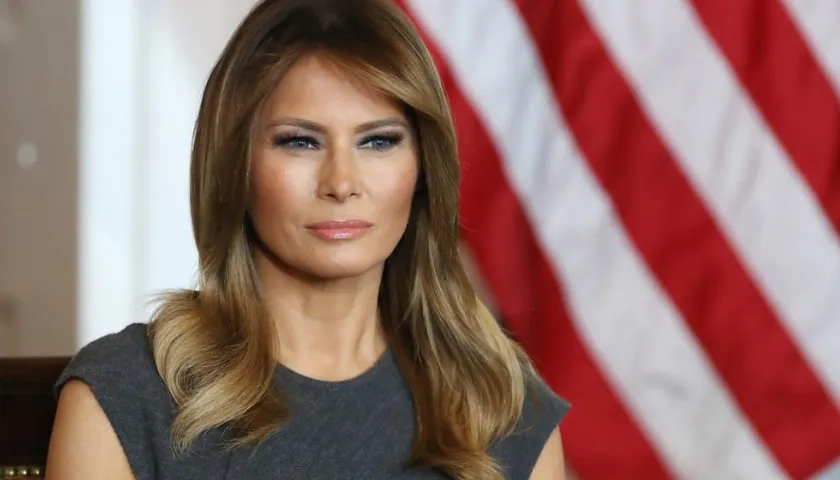 Melania Trump, primera dama de Estados Unidos.