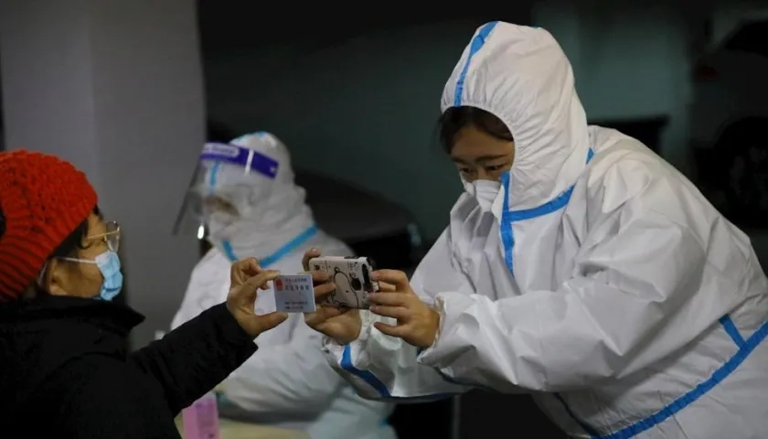 Pruebas masivas de Covid-19 se llevan a cabo en Shijiazhuang, Hebei.