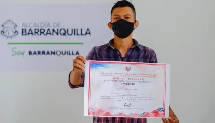 Srquitecto y artista barranquillero Luis Fernando Guarín.