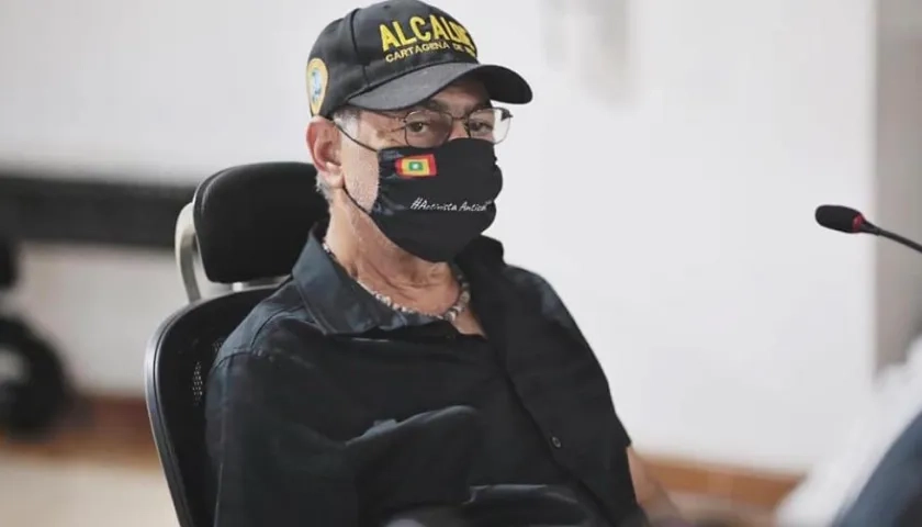 William Dau Chamat, Alcalde de Cartagena.