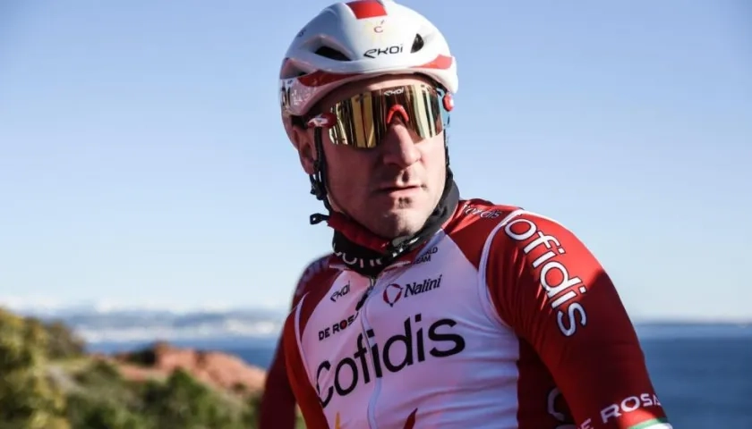 Elia Viviani, ciclista italiano. 