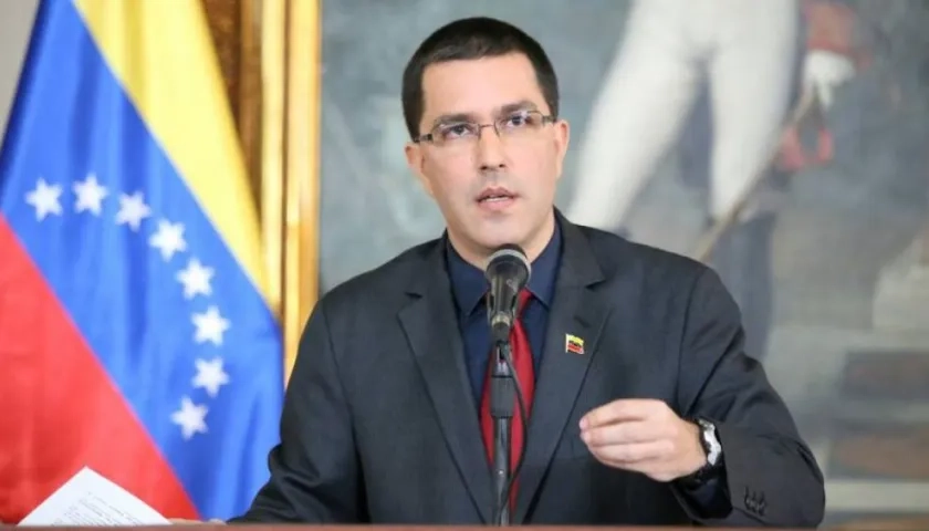 Jorge Arreaza, canciller venezolano.